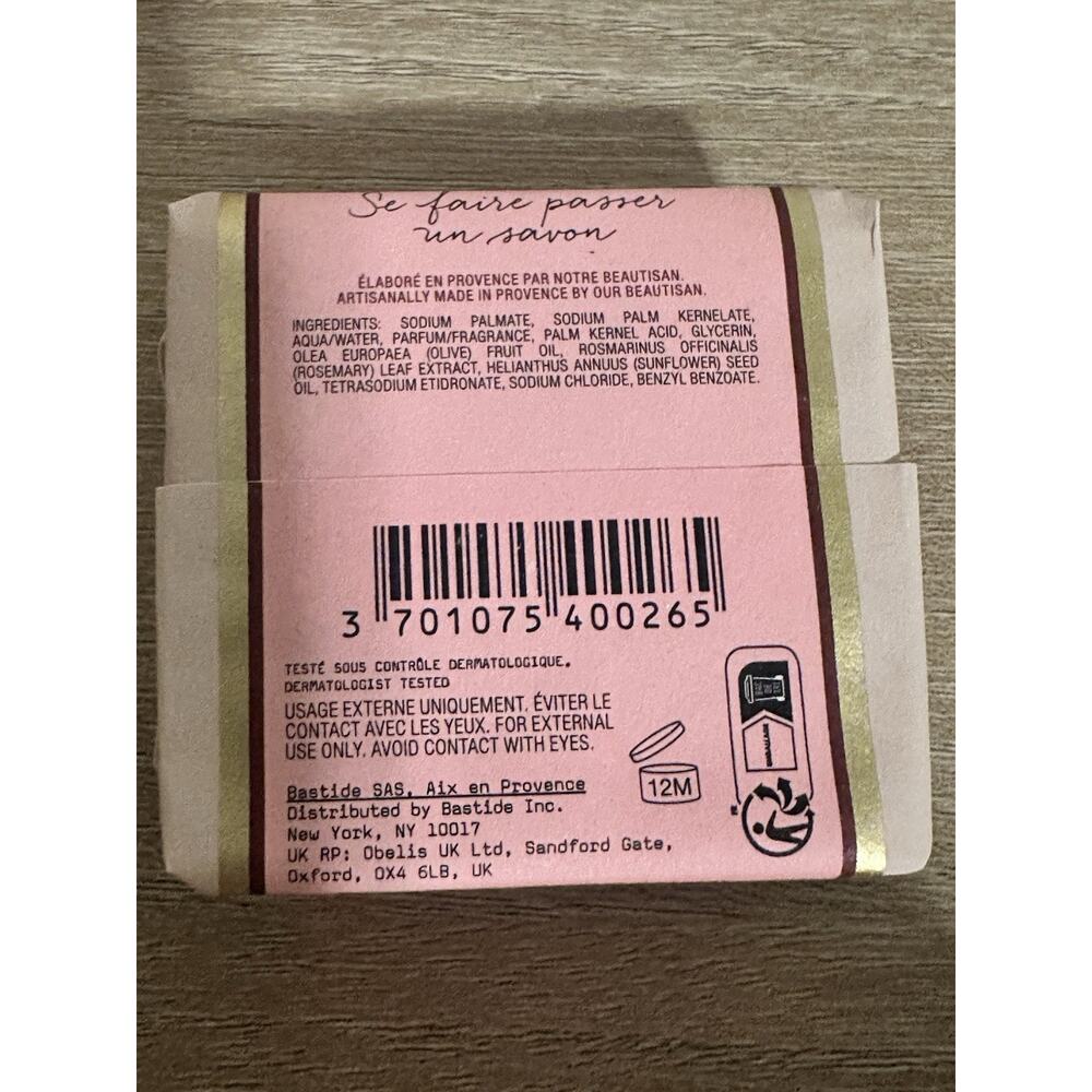 Bastide Savon de Provence Soap Lot of 3 50g Fig & Orange Blossom NEW - Picture 3 of 5